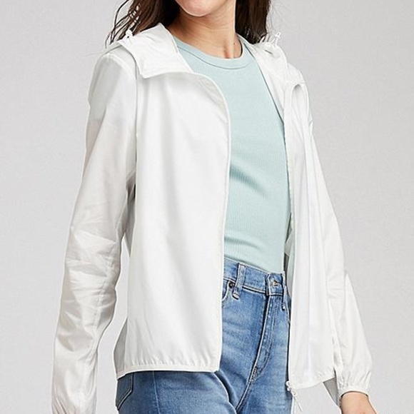 pocketable uv cut parka